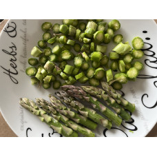 50 dog biscuits: poached salmon sweet potatoes fresh asparagus  buy 2 bags get 1 free