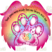 Winged Paw Memorial Pet Bauble