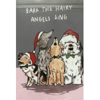 Bark the heralds Christmas card