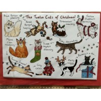 12 dogs of Christmas card