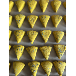 30 cheese triangle shaped dog biscuits buy any 2 bags get 1 bag free 