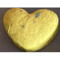 50 X Salmon heart shaped dog biscuits buy 2 bags get 1 bag free