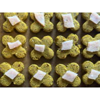 30 Larger baked dog biscuits bacon cheese turmeric buy 2 get 1 free 