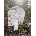 Paw Arch Grave Marker (Acrylic)