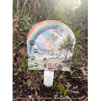 Paw Arch Grave Marker (Acrylic)